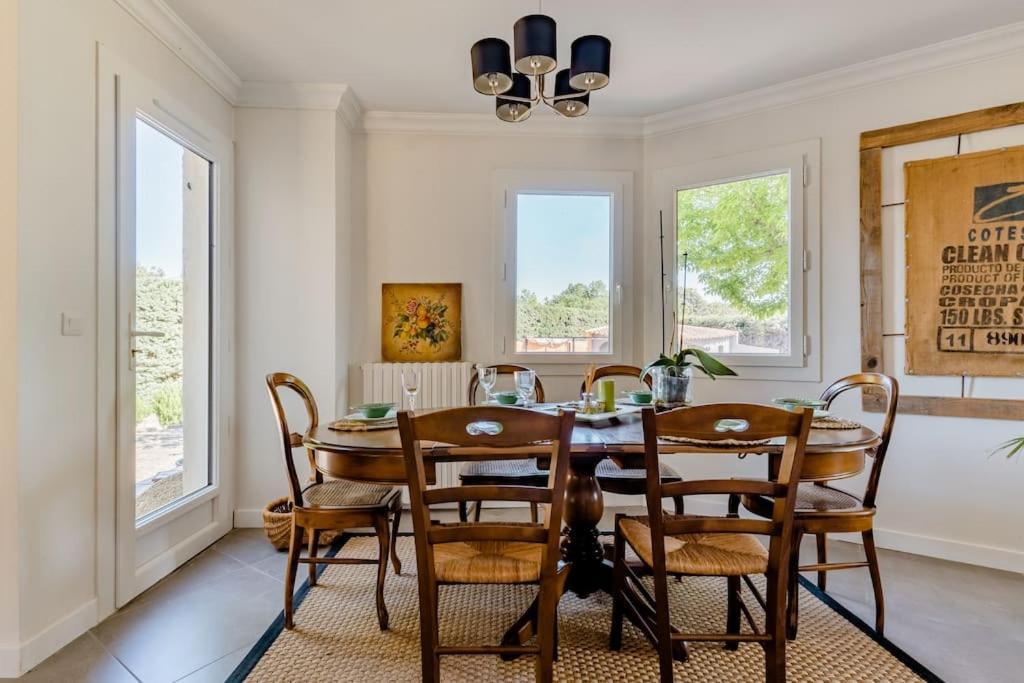 Sejour En Provence Maison Avec Vue Sur La Sainte Victoire Et Piscine Pres D'Aix En Provence Экс-ан-Прованс Экстерьер фото