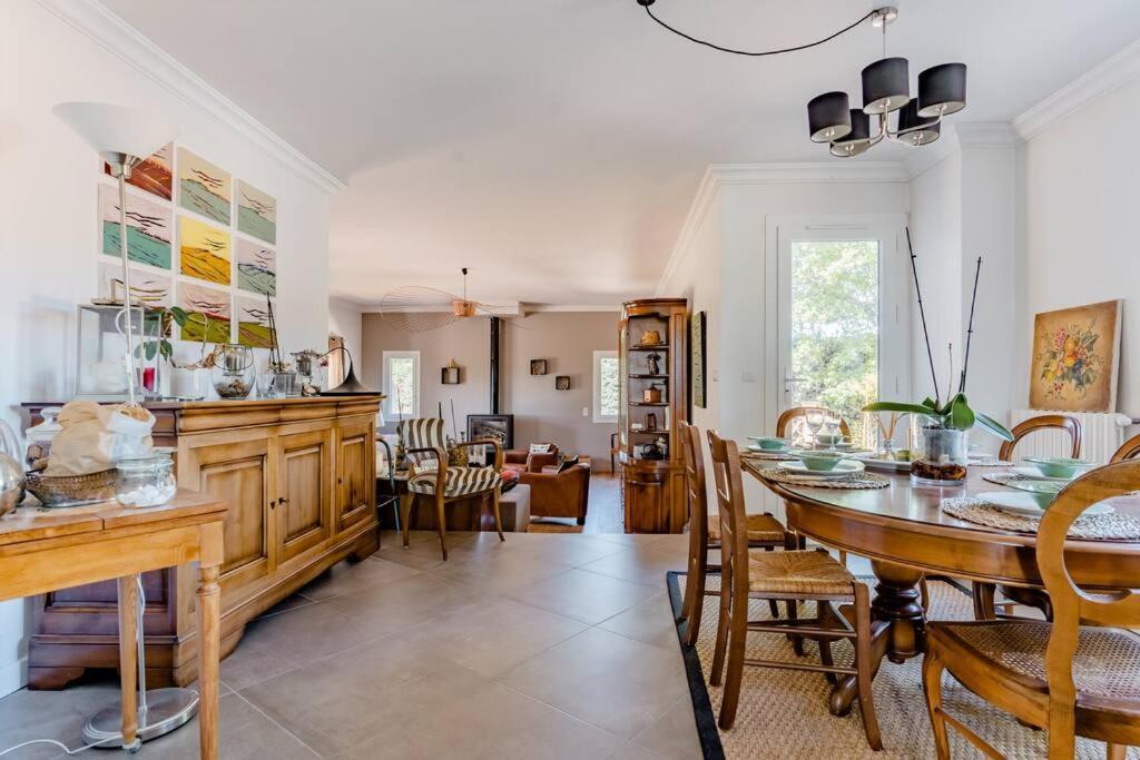 Sejour En Provence Maison Avec Vue Sur La Sainte Victoire Et Piscine Pres D'Aix En Provence Экс-ан-Прованс Экстерьер фото
